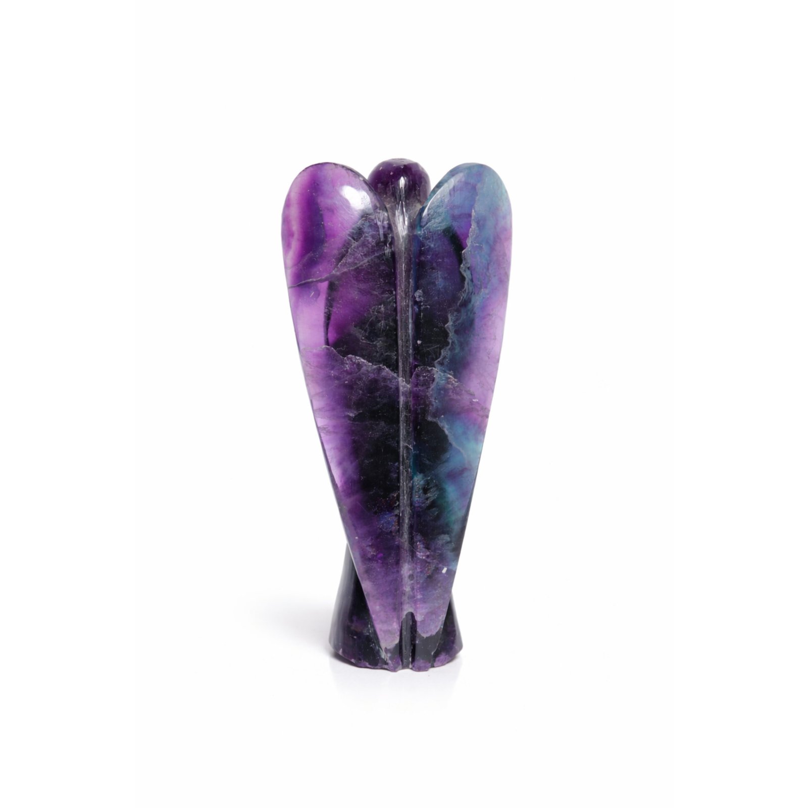 Amethyst Crystal Angel Pocket Fingurines-5cm - Image 4