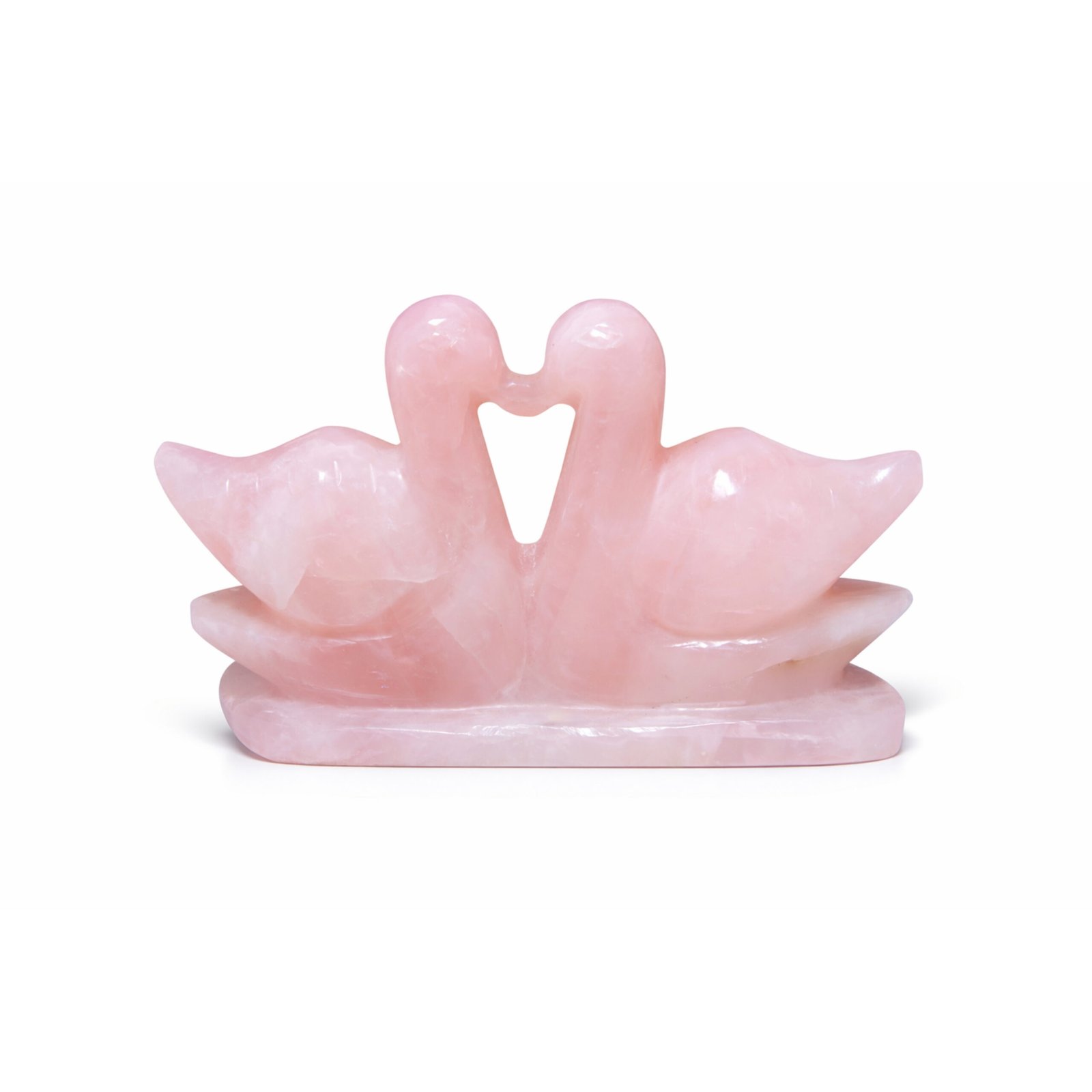 Eternal Love Swans (Rose Quartz) - Image 4