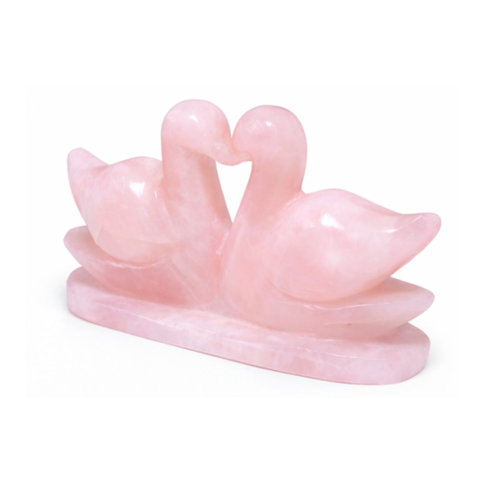 Eternal Love Swans (Rose Quartz) - Image 3