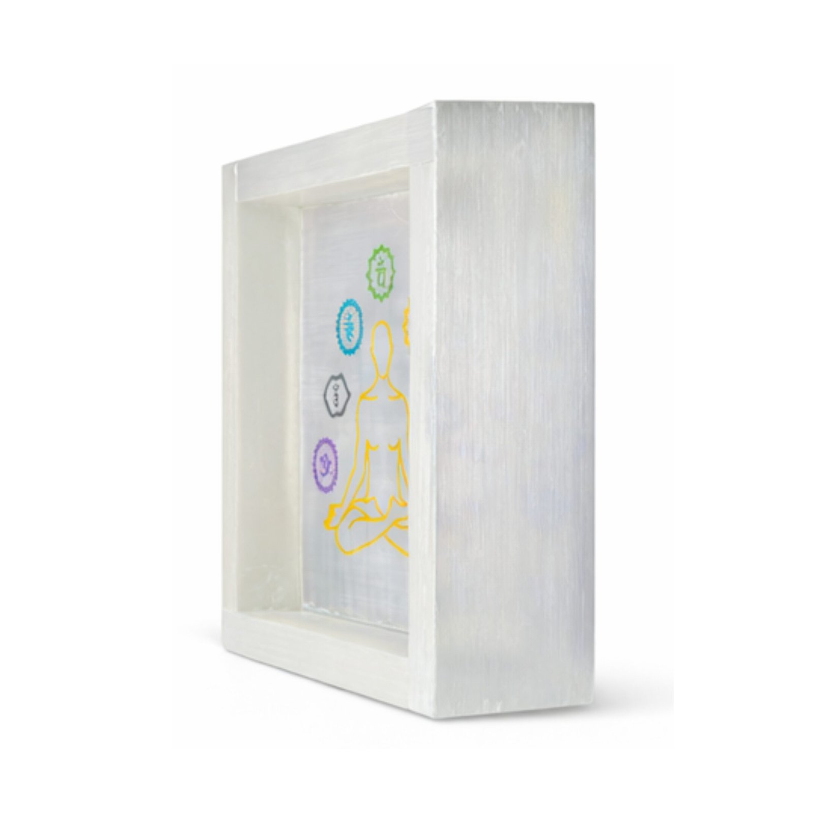 Selenite Tray with 7 Chakra Engraving - Image 3