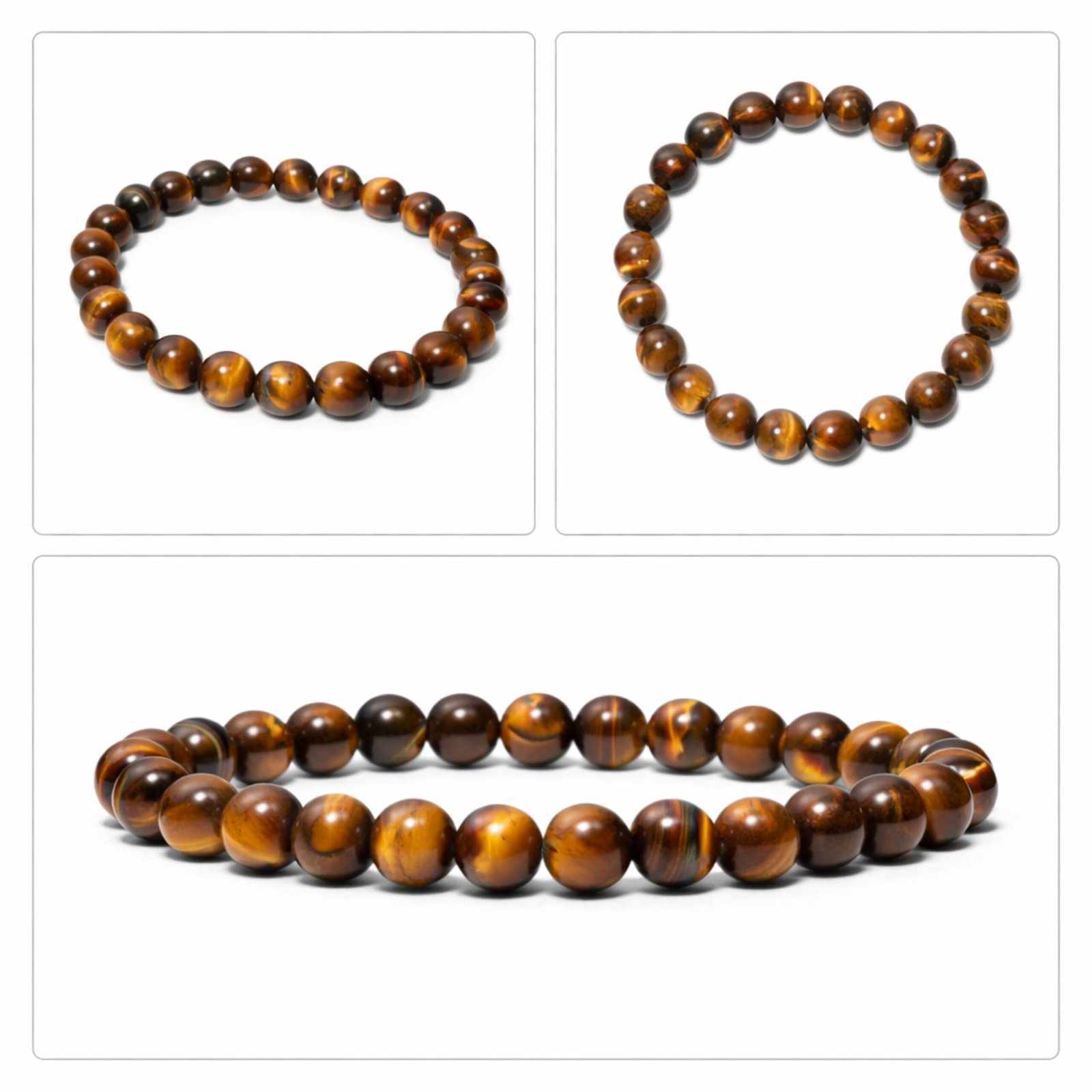 Tiger Eye Crystal Bracelet - Image 4