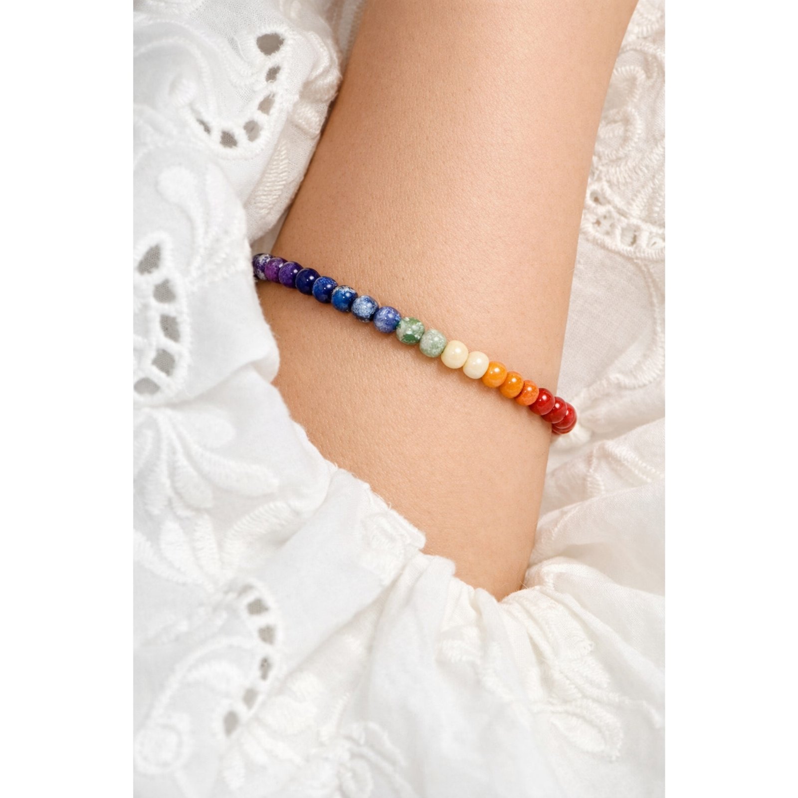 7 Chakra Crystal Bracelet - Image 6