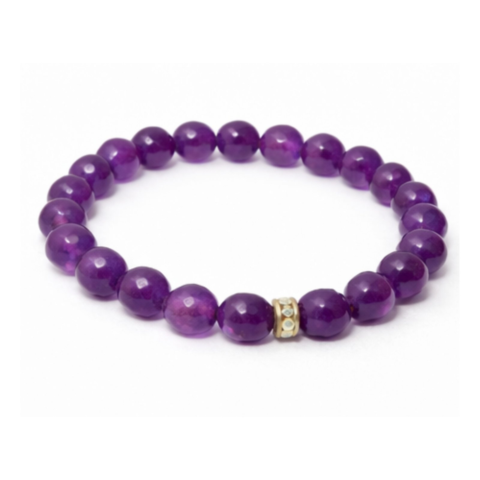 Natural Amethyst Bracelet - Image 6