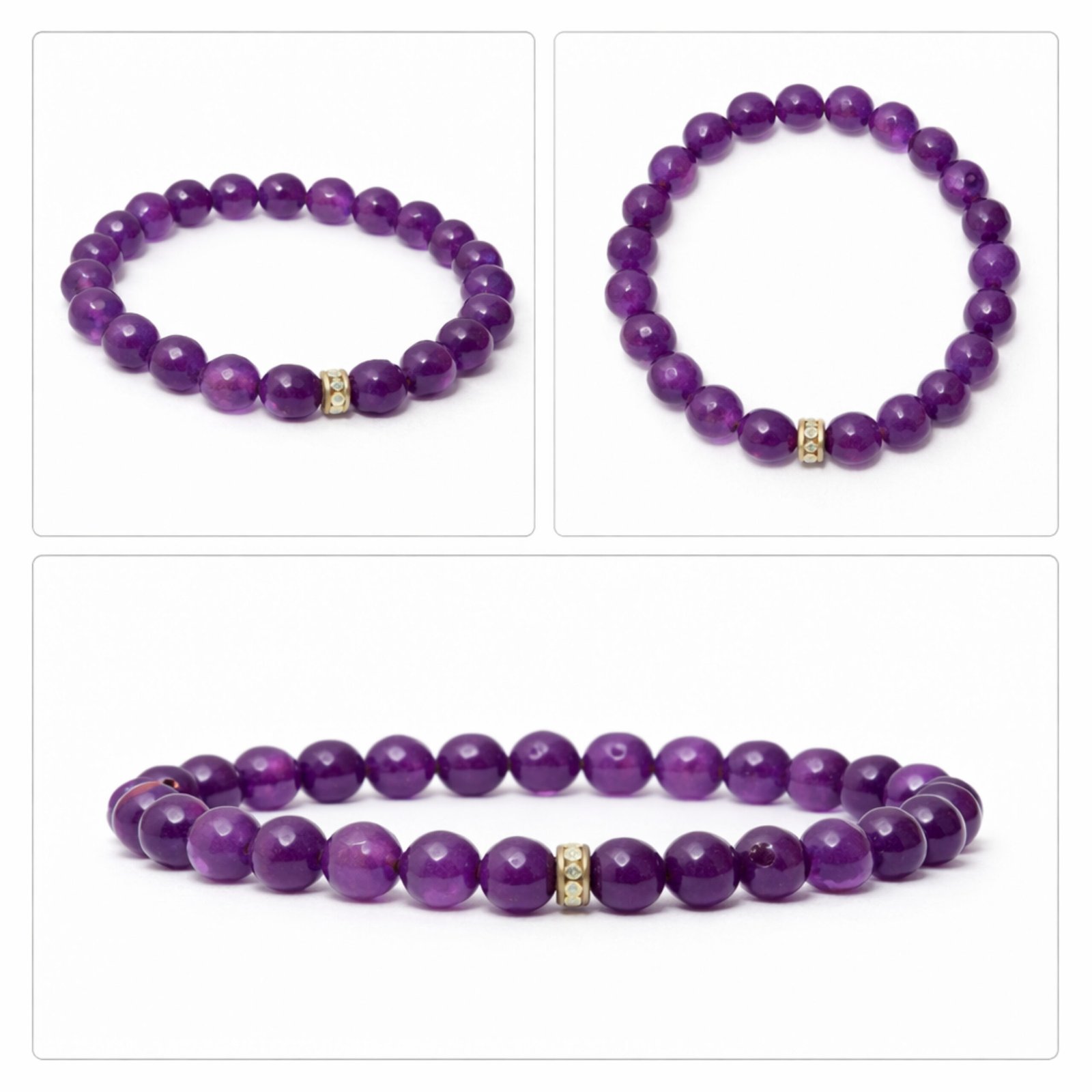 Natural Amethyst Bracelet - Image 5